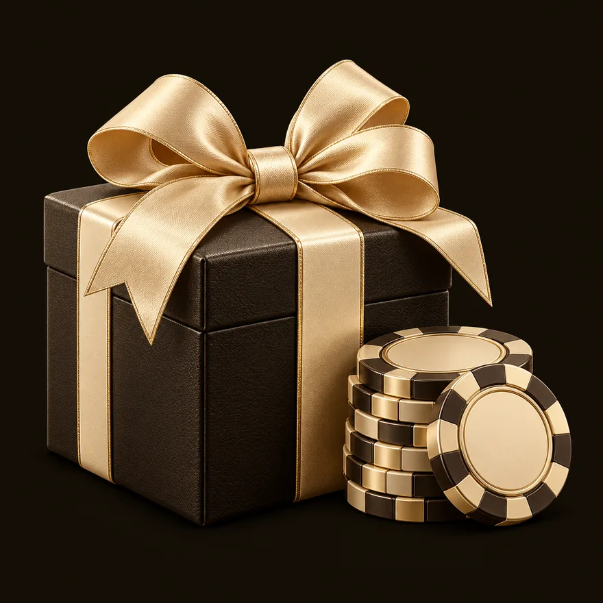 Gift box and chips — 22King
