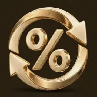 Percent cycle icon — 22King