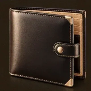 Leather bifold wallet — 22King