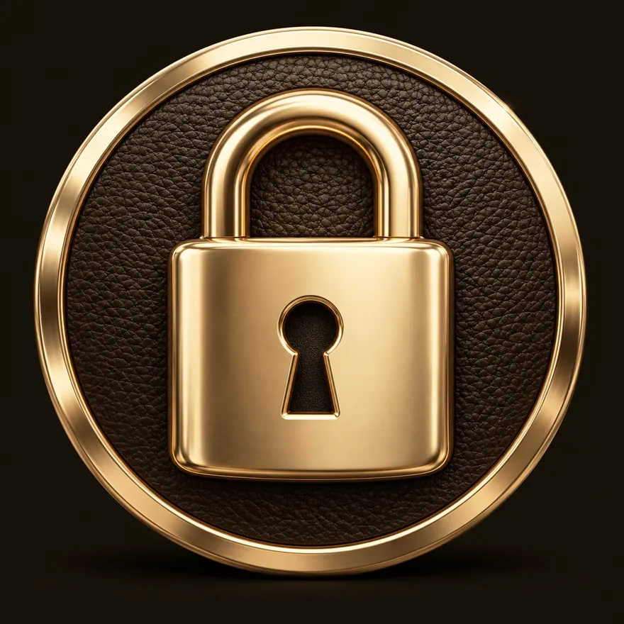Padlock emblem — 22King
