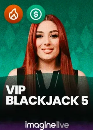 VIP Blackjack 5 live game cover