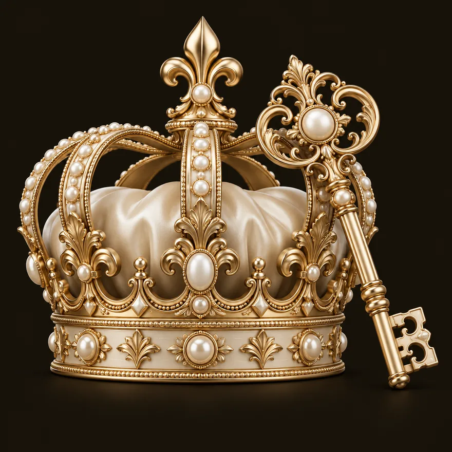 Royal crown and key — 22King