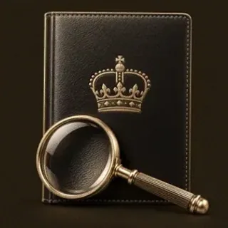Passport magnifying glass — 22King