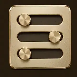 Three-knob control panel — 22King
