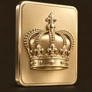 Royal crown plaque — 22King