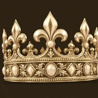 Ornate royal crown — 22King