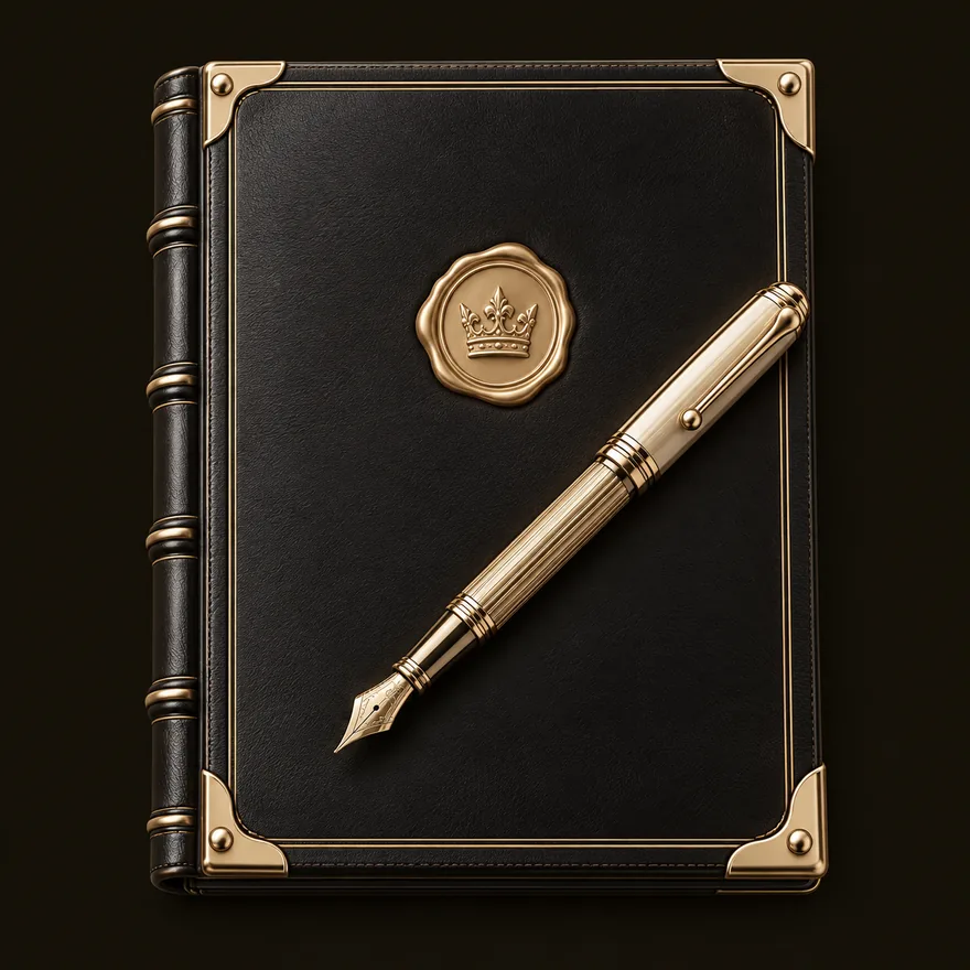 Leather casino ledger — 22King