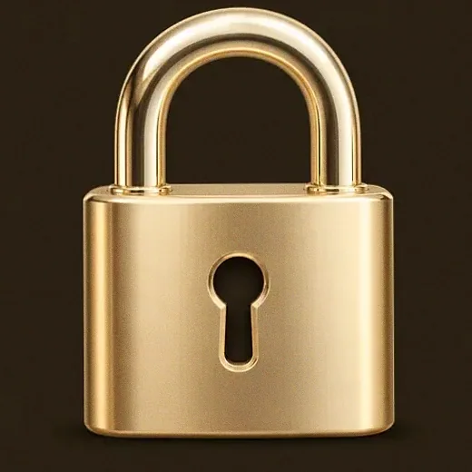 Metal padlock — 22King
