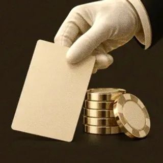Hand dealing card — 22King