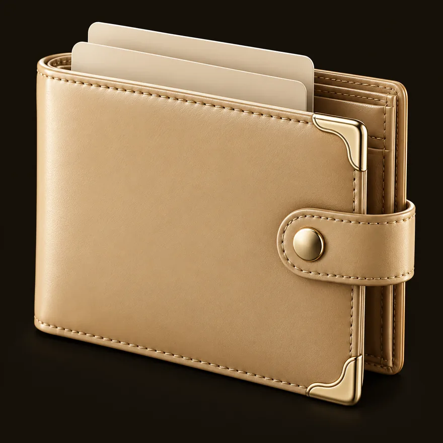 Leather wallet — 22King