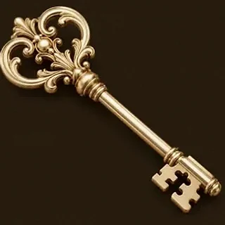 Ornate antique key — 22King